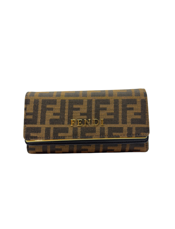 Dark Brown on Brown Wallet 1028