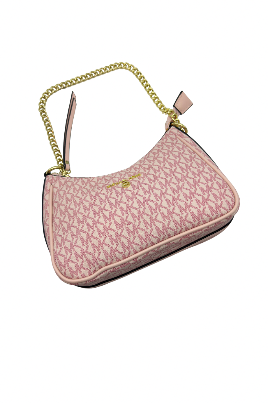 MK printed pochette bag pink