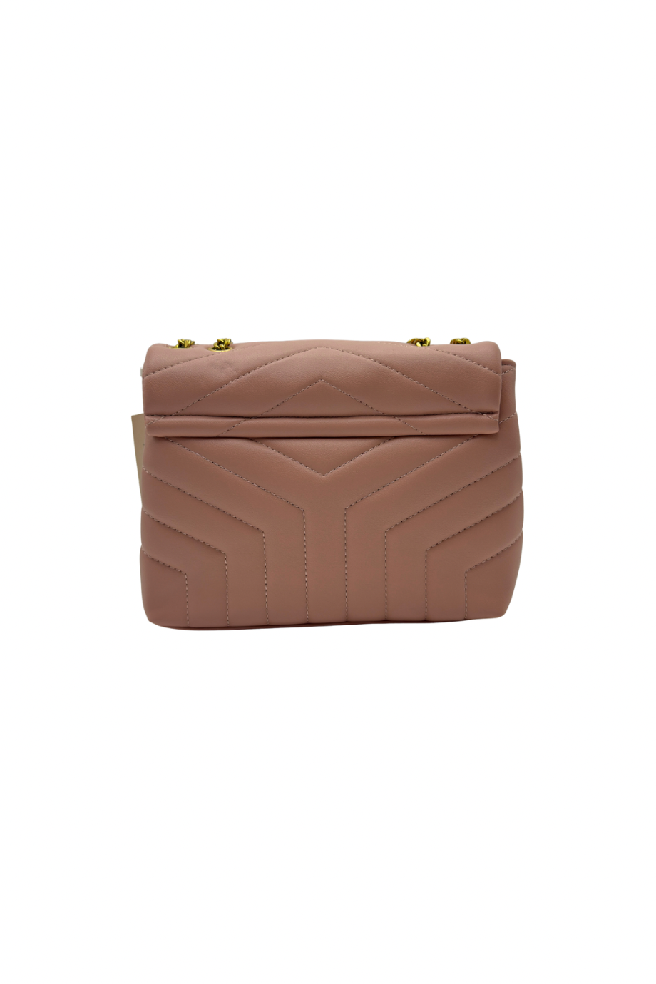 Pink Leather Shoulder Bag – 1001 - Image 3