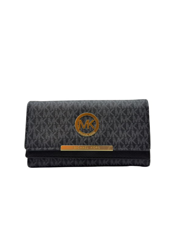 Black on Black Wallet 1026