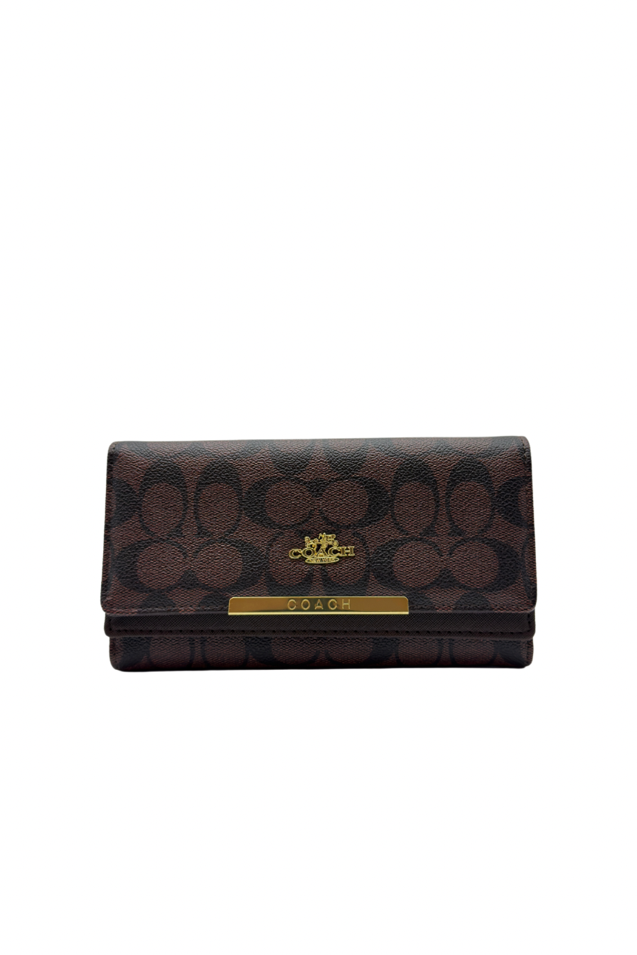 Coffee Brown & Black mix wallet 1021