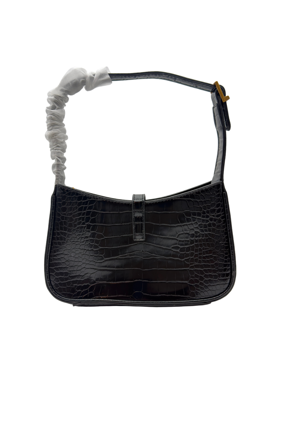 black crocodile pochette bag 1005 - Image 2