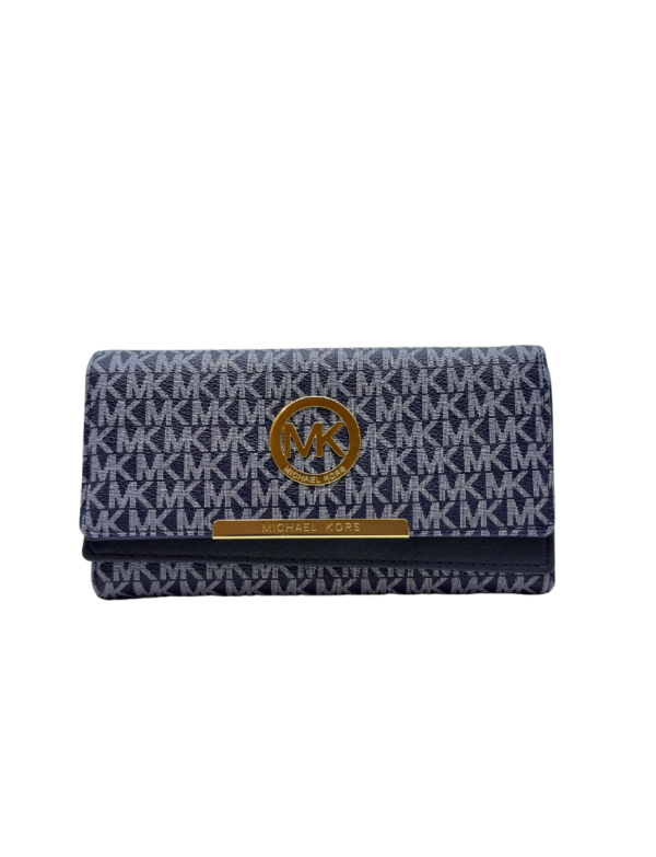 Navy Blue & Light Blue Wallet 1025