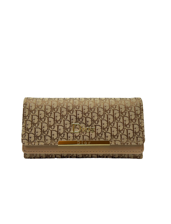 Khaki printed Wallet 1027