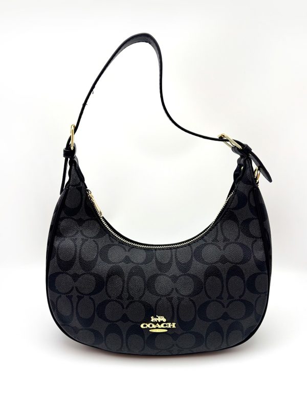 Coach Black Printed Pochette Bag ZSL34