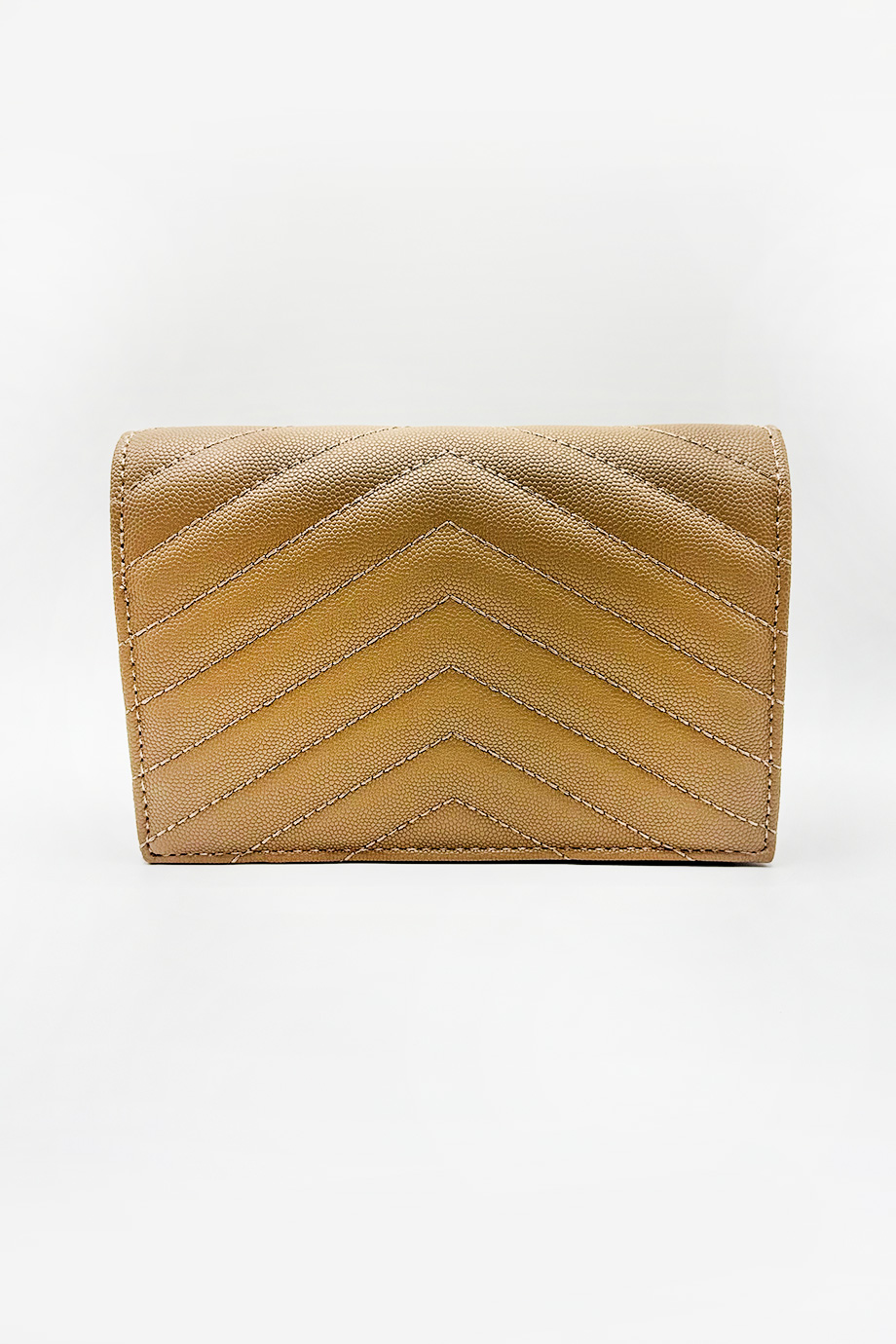 YSL Beige Side Bag with Gold Chain ZSL59 - Image 2
