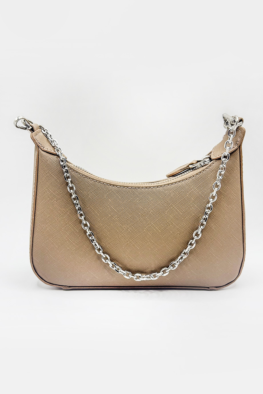 Prada Khaki Pochette Bag with Coin Pouch ZSL60 - Image 2
