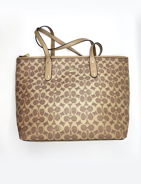 Coach Beige Tote Bag ZSL38