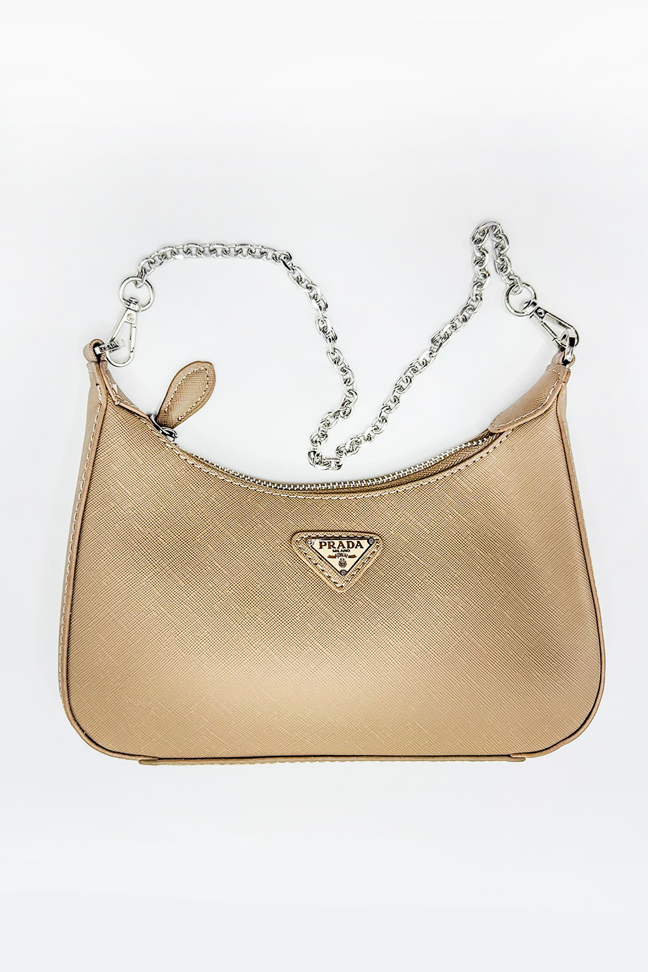 Prada Khaki Pochette Bag with Coin Pouch ZSL60 - Image 3